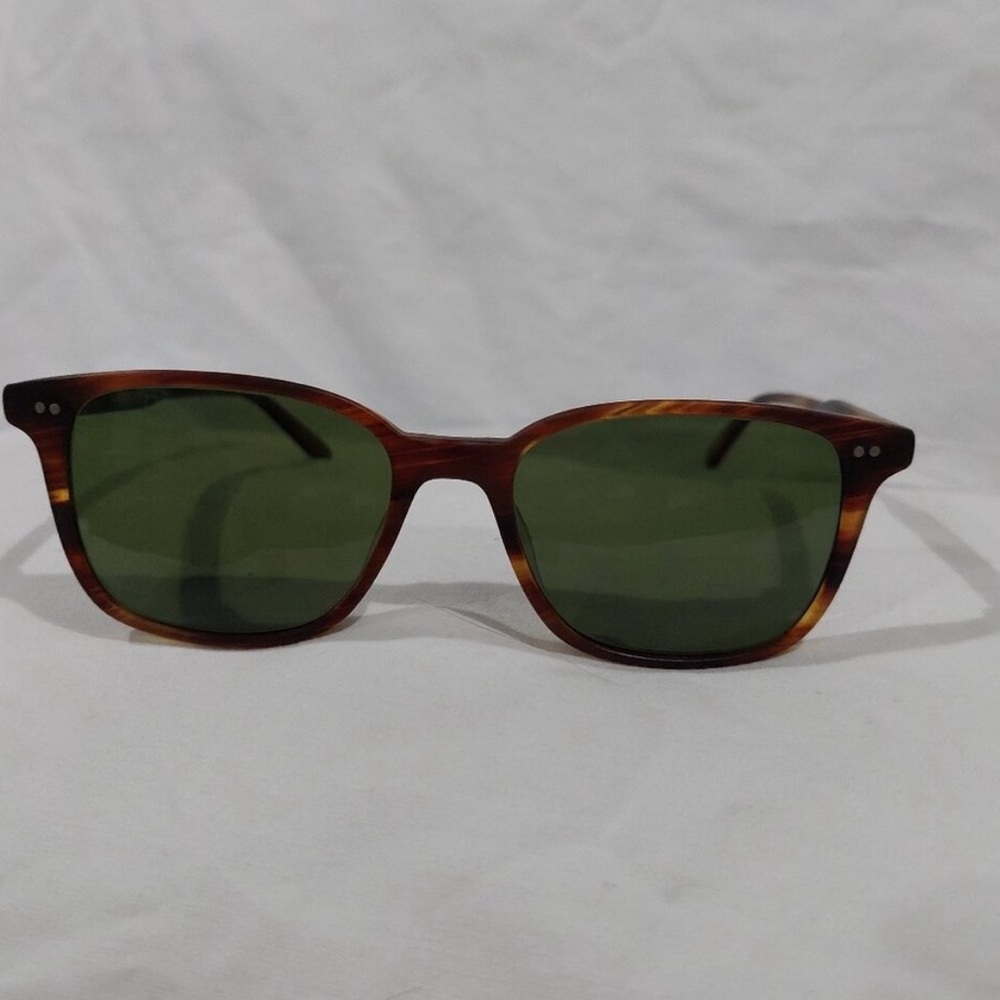 Garrett Leight tortoise polarized sunglasses